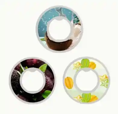 3 Cápsulas De Sabor Para Botella De Agua Deportiva