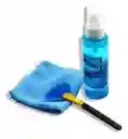 Kit Limpieza Pantalla, Paño De Microfibra+cepillo+spray 1016