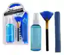 Kit Limpieza Pantalla, Paño De Microfibra+cepillo+spray 1016