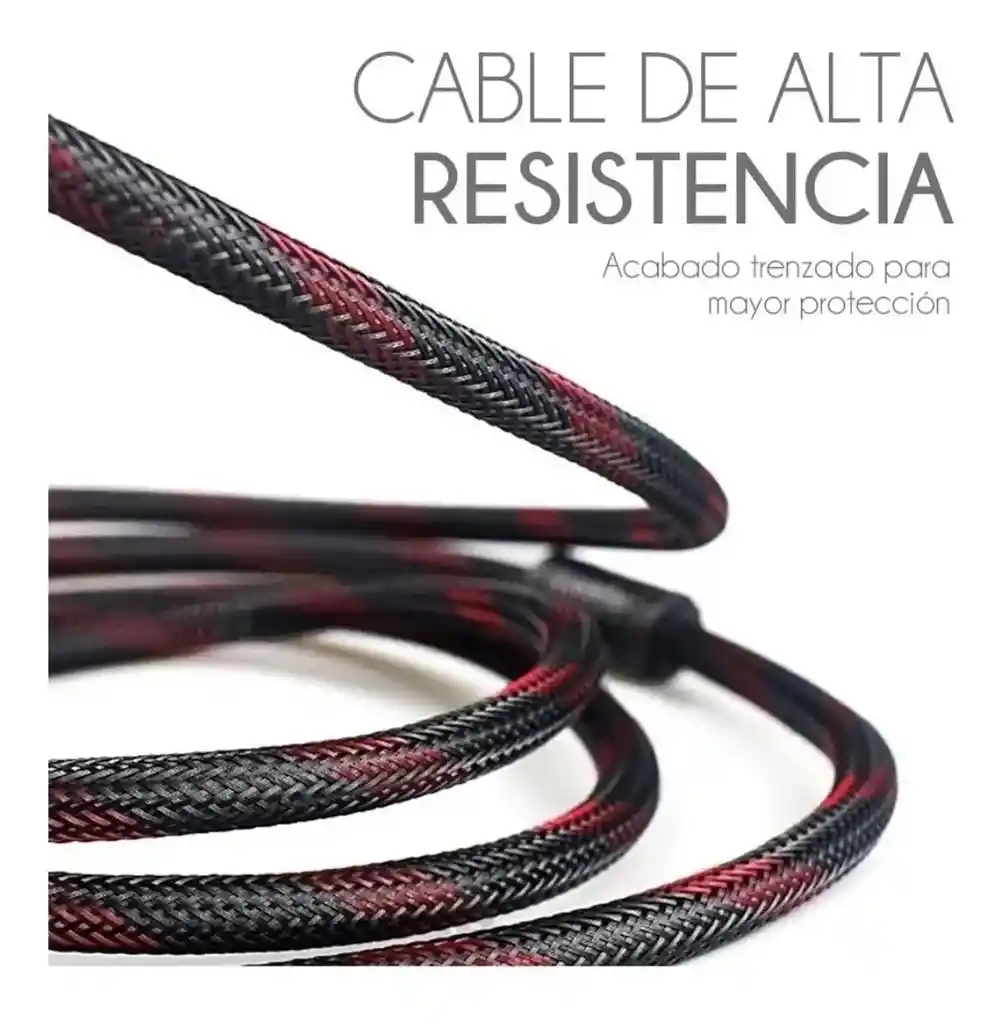 Cable Hdmi 20 Metros Doble Filtro Mallado Punta Dorada