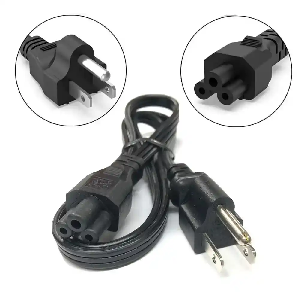 Cable De Poder Alimentación Trébol