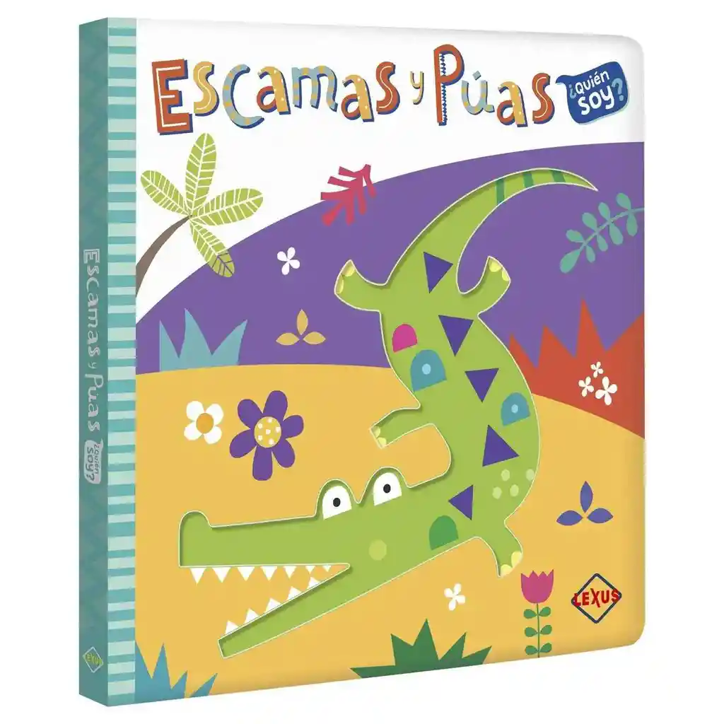 Libro Didáctico ¿quién Soy? Escama Y Púas Para Niños