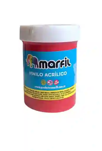 Pintura Vinilo Acrilico Marfil 80 Gm Color Rojo