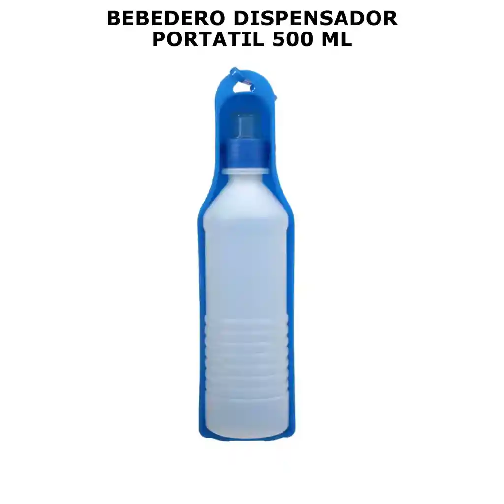 Bebedero Portatil + Comedero Plegable Mascotas Combo 2 En 1