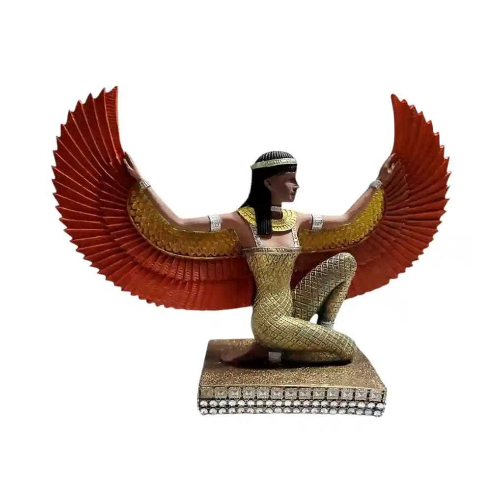Diosa Isis Decorativa 18 C.m.