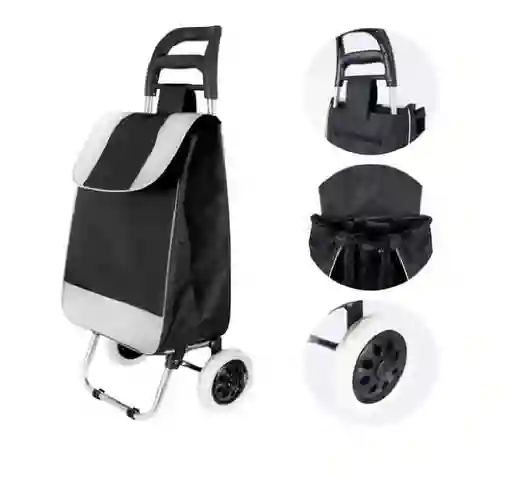 Carro De Compras Plegable Con Ruedas