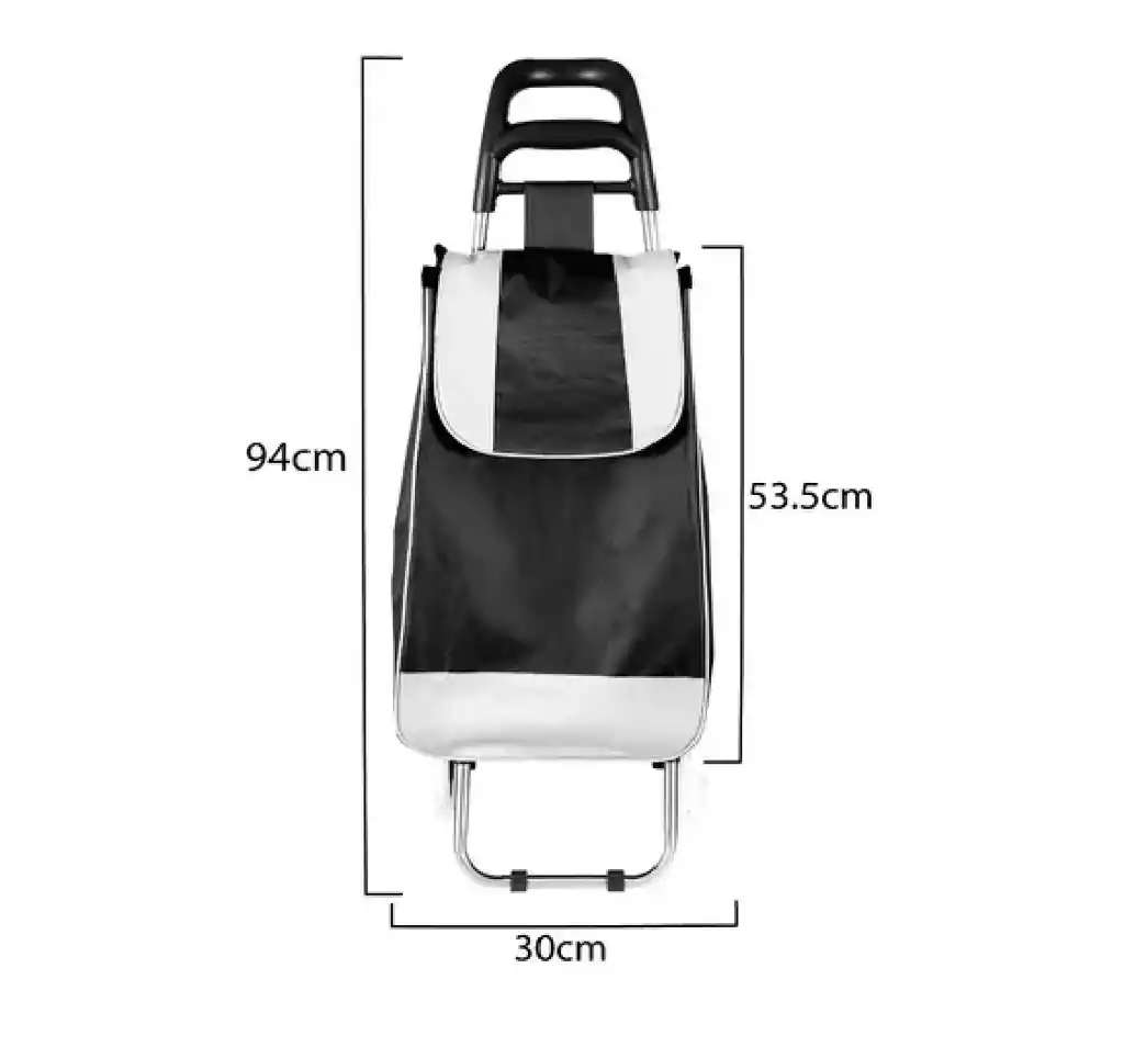 Carro De Compras Plegable Con Ruedas