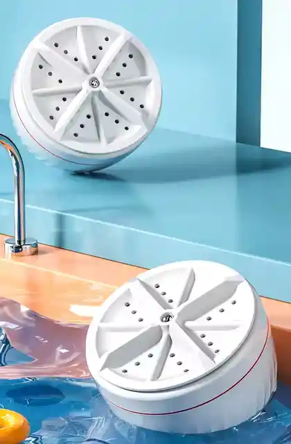 Mini Lavadora Portátil Ultrasónica