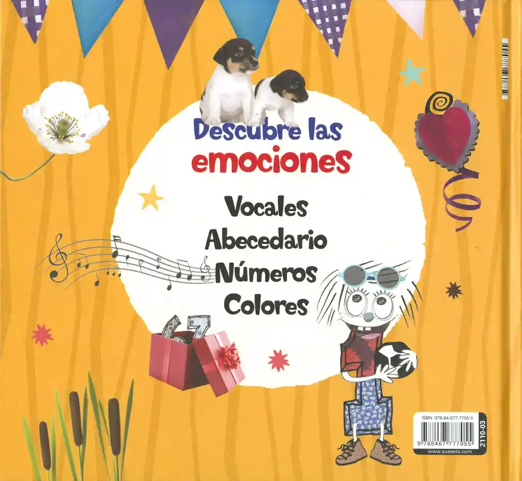 Libro Infantil Didáctico Descubre Las Emociones Para Niños