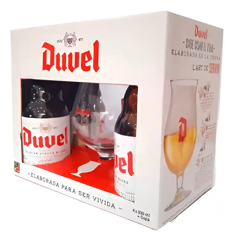 Pack Cerveza Belga Duvel - Ml A $69