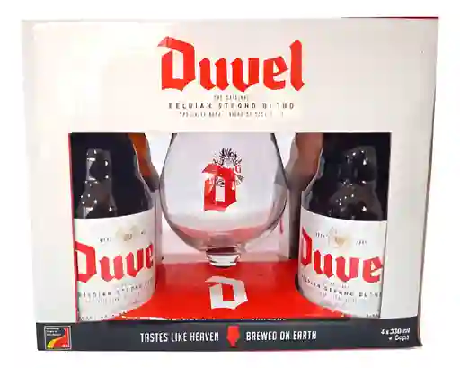Pack Cerveza Belga Duvel - Ml A $69