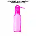 Bebedero Portatil + Comedero Plegable Para Mascotas 2 En 1