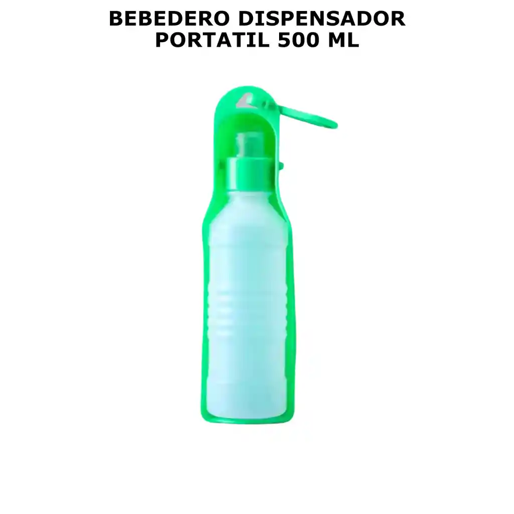 Bebedero Portatil + Comedero Plegable Mascotas Combo 2 En 1