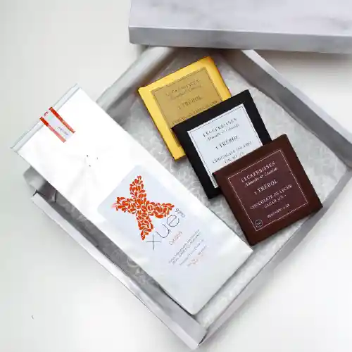 Kit De Regalo - Café Origen - Trebol De Chocolate