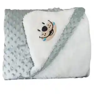 Cobija Térmica Cobertor Ovejero Doble Faz Para Bebe Niño