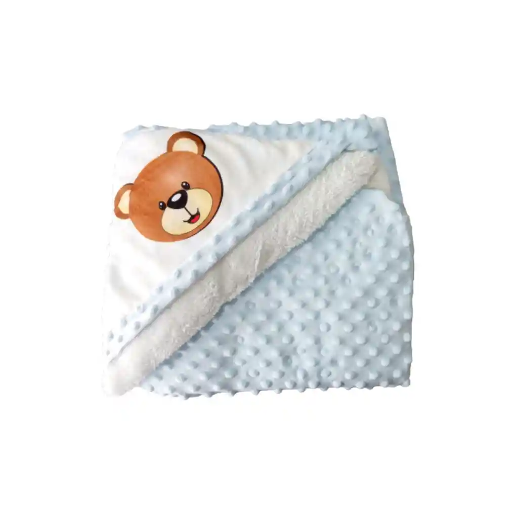 Cobija Térmica Cobertor Ovejero Doble Faz Para Bebe Niño