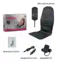 Silla Cojin Masajeador Auto Carro Casa Oficina Portatil 12v