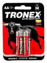 Pila Bateria Tronex Carbono Aa X 2und