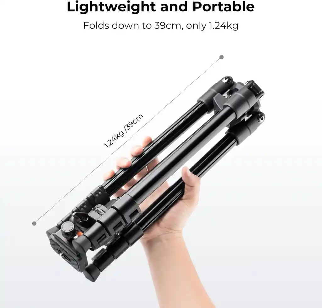 Trípode Profesional Kf Concept Aluminio Para Camara Telescopio