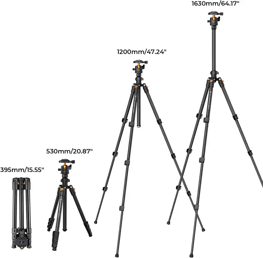 Trípode Profesional Kf Concept Aluminio Para Camara Telescopio