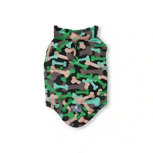 Chaleco Xs Camuflado Huesos Verdes