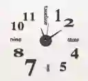 Reloj Pared, 40cm Diseño Pegatina Sticker 3d Reloj De Pared