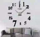 Reloj Pared, 40cm Diseño Pegatina Sticker 3d Reloj De Pared