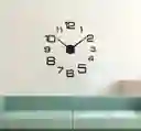 Reloj Pared Diseño Pegatina Sticker 3d
