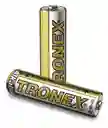 Pila Batería Alcalina Tronex Aaa Blister X2