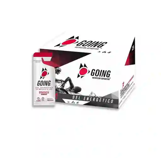 Caja De Geles Energéticos X 24und - Sabor Granada