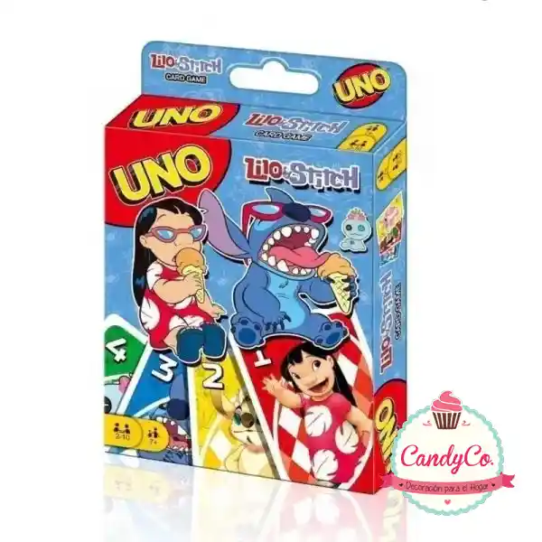 Juego De Cartas Lilo Y Stitch Uno