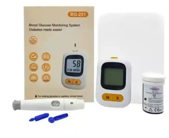Glucometro Con Tiras Y Lancetas