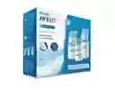 Set Teteros Anticolicos Avent Classic 11oz + 9oz + 4oz Azul
