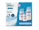 Set Teteros Anticolicos Avent Classic 11oz + 9oz + 4oz Rosado