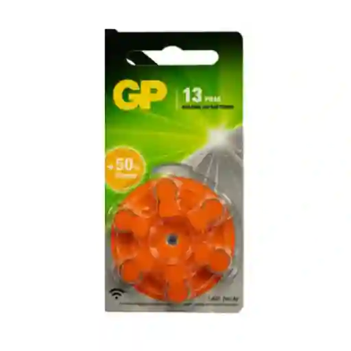 Pila Auditiva Gp #13 Zinc Air 230mah X6