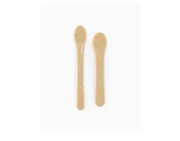 Cucharas Para Bebe De Alimentación X2 Twistshake Original Beige
