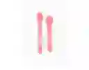 Cucharas Para Bebe De Alimentación X2 Twistshake Original Rosado