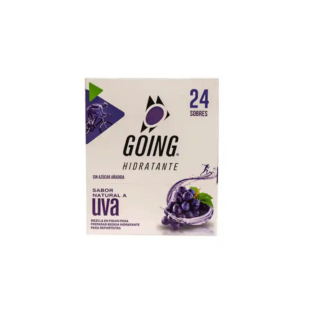 Caja De Hidratante Con Electrólitos X 24und - Sabor Uva