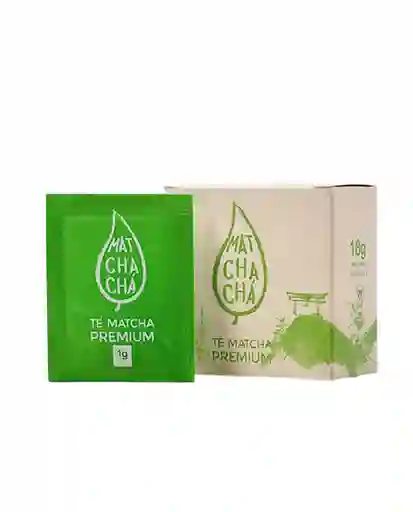 Té Verde Matcha Premium Caja Matchacha 18 Gr
