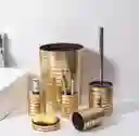 Set De Accesorios Organizador De Baño 6 Piezas Papelera