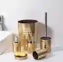 Set De Accesorios Organizador De Baño 6 Piezas Papelera
