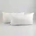 Almohada Expressions Royal 70x40cm Blanco 2 Und Poliester