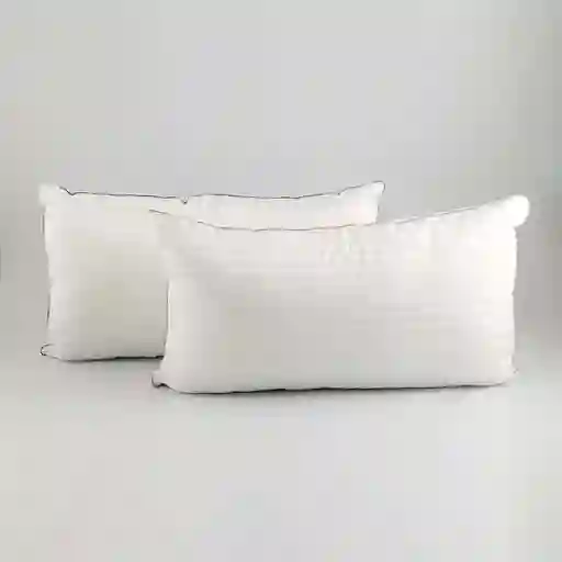Almohada Expressions Royal 70x40cm Blanco 2 Und Poliester