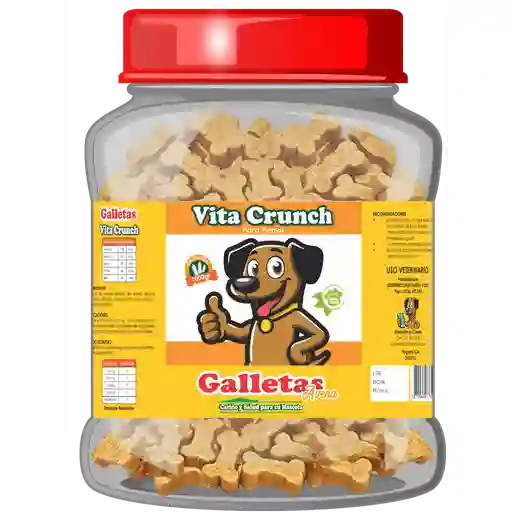Galletas Para Perro De Avena Vita Crunch 1kg Snack Para Perro