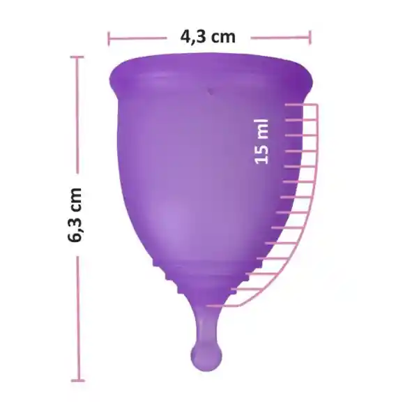 Copa Menstrual Uva Talla A