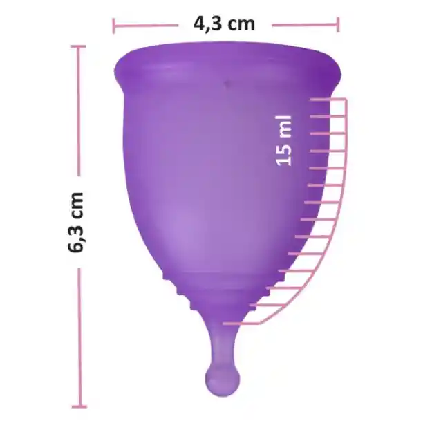 Copa Menstrual Uva Talla B