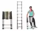 Escalera Telescópica De 13 Pasos Más Escalera 3.8m