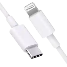 Cable De Cargador Iphone Carga Rapida Tipo C A Lightning 1 Metro