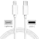 Cable Tipo C A Iphone Carga Rapida