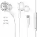 Audífonos Samsung Akg Tipo C Color Blanco